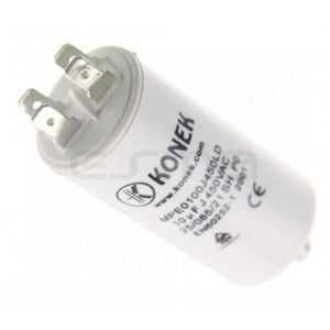 10 uF 450VAC Motor run Capacitor