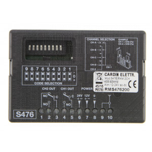 CARDIN  S 476 RXM 2CH (RMS476200) Receiver
