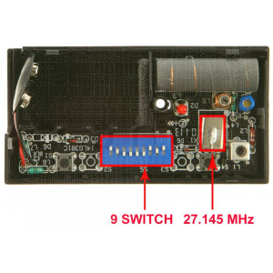 LIFTMASTER 751E 27.145 MHz switch