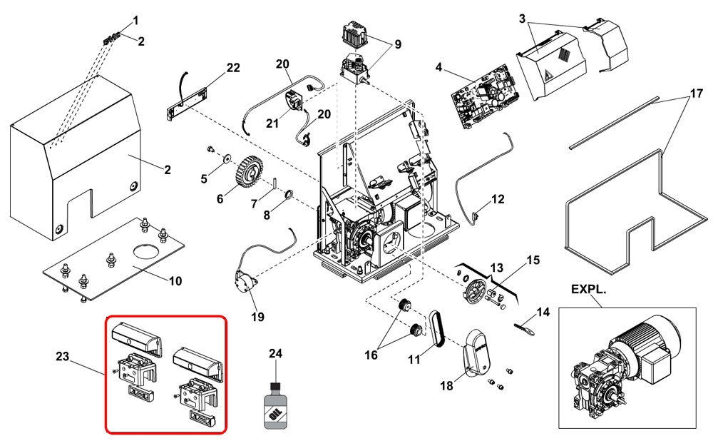 FAAC C851 63001035